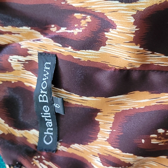 Size 6 Charlie Brown black dress - Picture 7 of 9